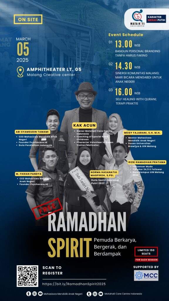 MAHASISWA MENDIDIK ANAK NEGERI – MATAHATI CARE CENTRE