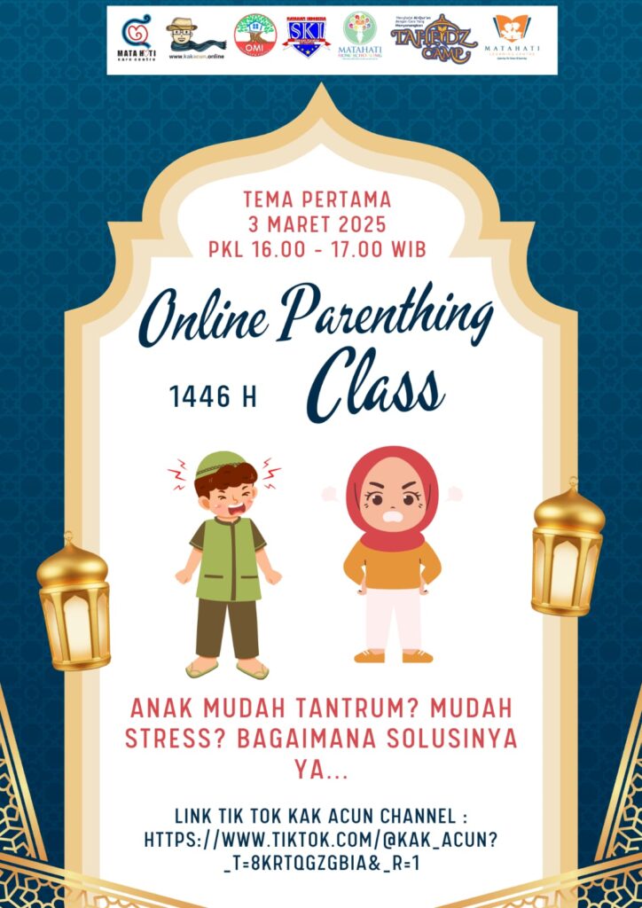 Live Tiktok Kak Acun Channel Online Parenting Tema Pertama (3 Maret 2025 16:00 – 17.00 WIB)